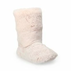 Women's LC Lauren Conrad Allover Tipped Faux Fur Boot Slippers Ivory 16 Women's LC Lauren Conrad Allover Tipped Faux Fur Boot Slippers Ivory -LC Lauren Conrad Shop unnamed file 381