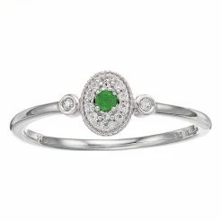 LC Lauren Conrad Sterling Silver Gemstone Oval Ring Light Blue Topaz -LC Lauren Conrad Shop unnamed file 3873