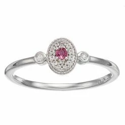 LC Lauren Conrad Sterling Silver Gemstone Oval Ring Light Blue Topaz -LC Lauren Conrad Shop unnamed file 3878