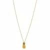 LC Lauren Conrad Gold Tone Pineapple Pendant Necklace