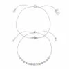 LC Lauren Conrad Tri-Tone Beaded Adjustable Bracelet Set