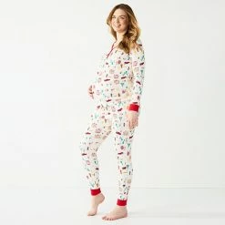 Maternity LC Lauren Conrad Jammies For Your Families® Holiday Village Pajama Set