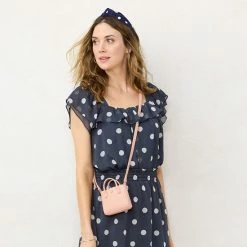 Women's LC Lauren Conrad Flutter Sleeve Peasant Top Light Blue Stripe -LC Lauren Conrad Shop unnamed file 4055