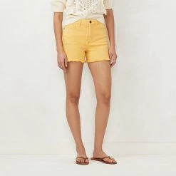 Women's LC Lauren Conrad 3.5" Cutoff High-Waisted Denim Shorts Versaille Wash -LC Lauren Conrad Shop unnamed file 4064