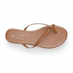 LC Lauren Conrad Pumice Women's Flip-Flop Sandals Latte -LC Lauren Conrad Shop unnamed file 4147