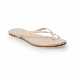 LC Lauren Conrad Pumice Women's Flip-Flop Sandals Latte -LC Lauren Conrad Shop unnamed file 4150
