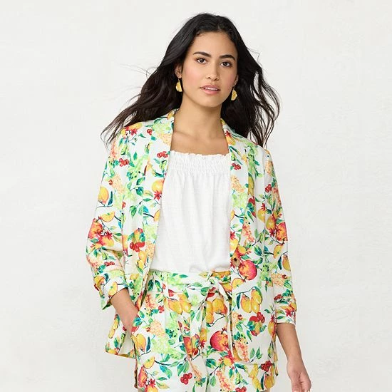 Women's LC Lauren Conrad Ruched Sleeve Blazer Women's LC Lauren Conrad Ruched Sleeve Blazer -LC Lauren Conrad Shop unnamed file 4181