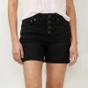 Petite LC Lauren Conrad Cuffed Jean Shorts Brigitte