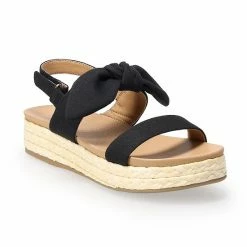 LC Lauren Conrad Rosemary 02 Women's Slingback Sandals Black -LC Lauren Conrad Shop unnamed file 4265