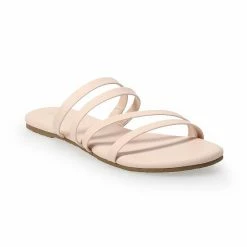 LC Lauren Conrad Jade Women's Strappy Slide Sandals Black -LC Lauren Conrad Shop unnamed file 4323