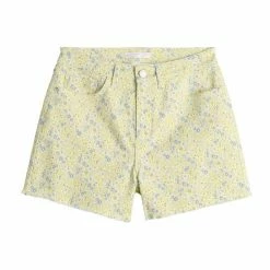 Women's LC Lauren Conrad High Rise Cut-Off Shorts Ditzy Print -LC Lauren Conrad Shop unnamed file 4412