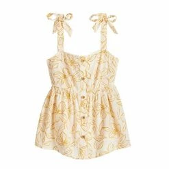 Women's LC Lauren Conrad Button-Front Tank Top Flower Outlines -LC Lauren Conrad Shop unnamed file 4461