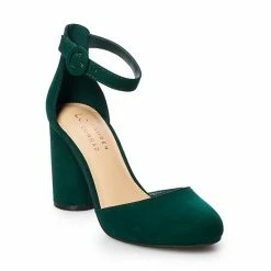 LC Lauren Conrad Hydrangea Women's High Heels Green -LC Lauren Conrad Shop unnamed file 449