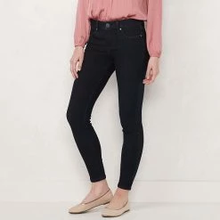 Women's LC Lauren Conrad Feel Good Midrise Super Skinny Jeans Olive Sateen 25 Women's LC Lauren Conrad Feel Good Midrise Super Skinny Jeans Olive Sateen -LC Lauren Conrad Shop unnamed file 46