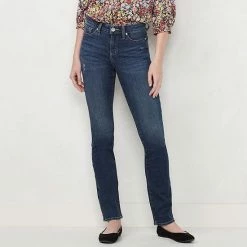 Women's LC Lauren Conrad Feel Good Mid Rise Barely Bootcut Jeans Laguna Wash -LC Lauren Conrad Shop unnamed file 475