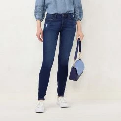 Women's LC Lauren Conrad Feel Good Midrise Super Skinny Jeans Olive Sateen 28 Women's LC Lauren Conrad Feel Good Midrise Super Skinny Jeans Olive Sateen -LC Lauren Conrad Shop unnamed file 49