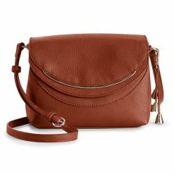 LC Lauren Conrad Blair Crossbody Bag Saddle -LC Lauren Conrad Shop unnamed file 575