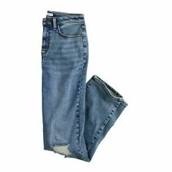 Women's LC Lauren Conrad Curvy Super High Straight-Leg Jeans Audrey Wash -LC Lauren Conrad Shop unnamed file 599