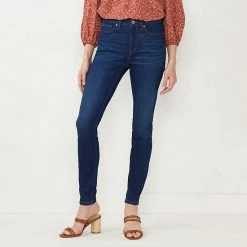 Women's LC Lauren Conrad Feel Good High-Waist Skinny Jeans Jasmine Button Fly -LC Lauren Conrad Shop unnamed file 6