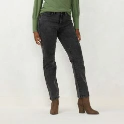 Women's LC Lauren Conrad Curvy Super High Straight-Leg Jeans Audrey Wash -LC Lauren Conrad Shop unnamed file 600