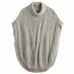 LC Lauren Conrad Slouchy Turtleneck Poncho Biking Red -LC Lauren Conrad Shop unnamed file 608