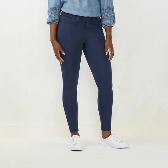 Women's LC Lauren Conrad Curvy Super Skinny Ponte Pants Deep Sapphire Women's LC Lauren Conrad Curvy Super Skinny Ponte Pants Deep Sapphire -LC Lauren Conrad Shop unnamed file 675