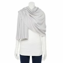 Women's LC Lauren Conrad Solid Oversized Wrap Scarf Peach Whip -LC Lauren Conrad Shop unnamed file 755