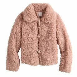 Women's LC Lauren Conrad Cropped Faux-Fur Jacket -LC Lauren Conrad Shop unnamed file 817