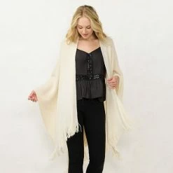 Women's LC Lauren Conrad Brushed Ruana Adobe Rose -LC Lauren Conrad Shop unnamed file 827