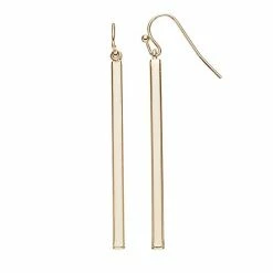 LC Lauren Conrad Stick Linear Drop Earrings Rose Gold Tone -LC Lauren Conrad Shop unnamed file 838