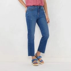 Women's LC Lauren Conrad Super High-Waist Slim Straight-Leg Jeans Versalle Wash -LC Lauren Conrad Shop unnamed file 848