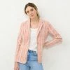 Women's LC Lauren Conrad Single-Breasted Twill Blazer