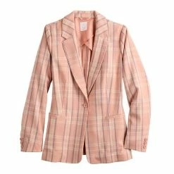 Women's LC Lauren Conrad Single-Breasted Twill Blazer -LC Lauren Conrad Shop unnamed file 940