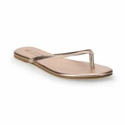 LC Lauren Conrad Honey 2 Women's Flip Flop Sandals Black -LC Lauren Conrad Shop unnamed file 956