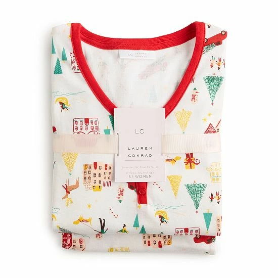 Petite LC Lauren Conrad Jammies For Your Families® Holiday Village Pajama Set Petite LC Lauren Conrad Jammies For Your Families® Holiday Village Pajama Set -LC Lauren Conrad Shop unnamed file 976