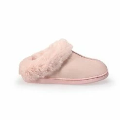 Women's LC Lauren Conrad Faux Fur Clog Slippers Pickled Beet -LC Lauren Conrad Shop unnamed file 98